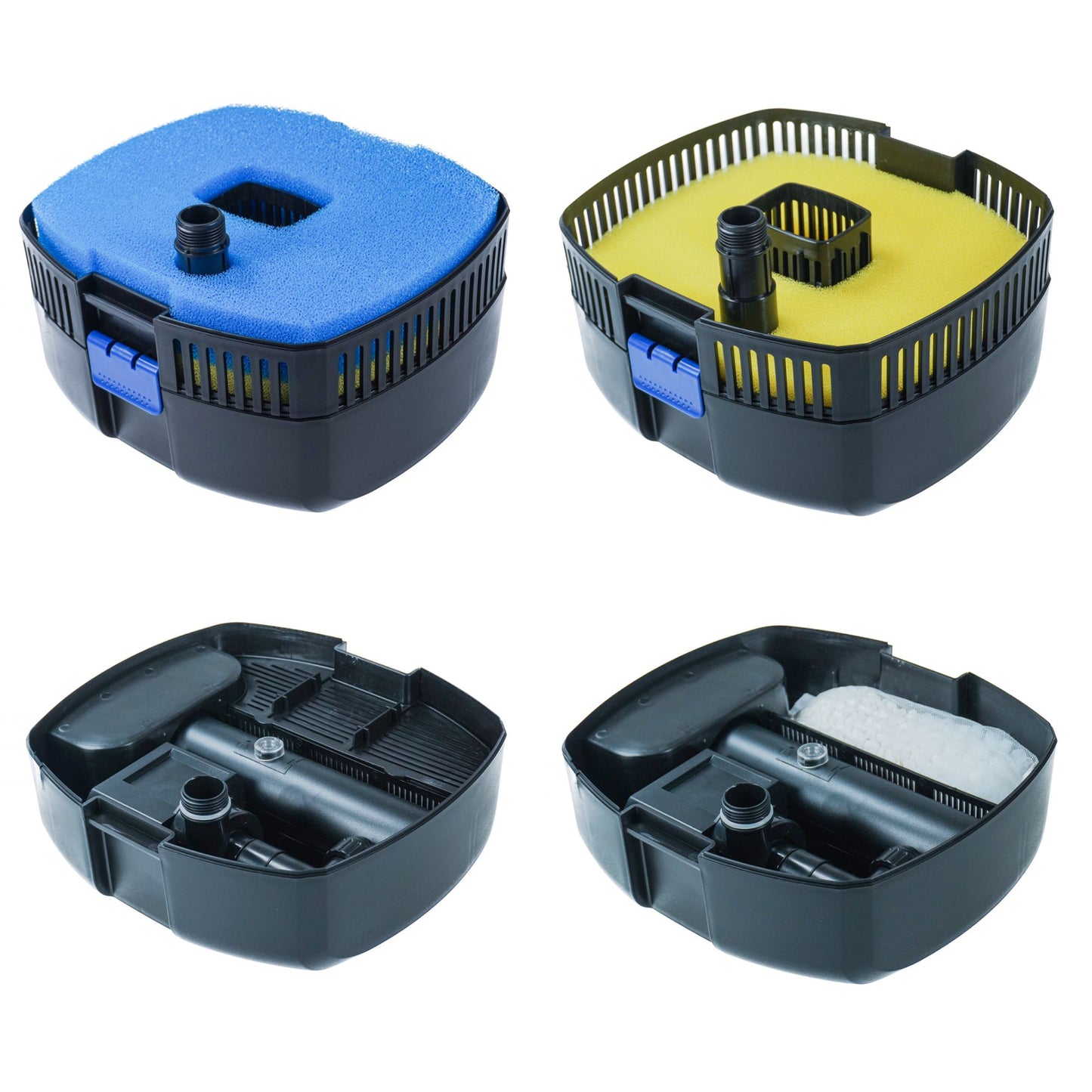 BluFilter 5211 - Pond pump with filter set, 11W UV-c and fountain set