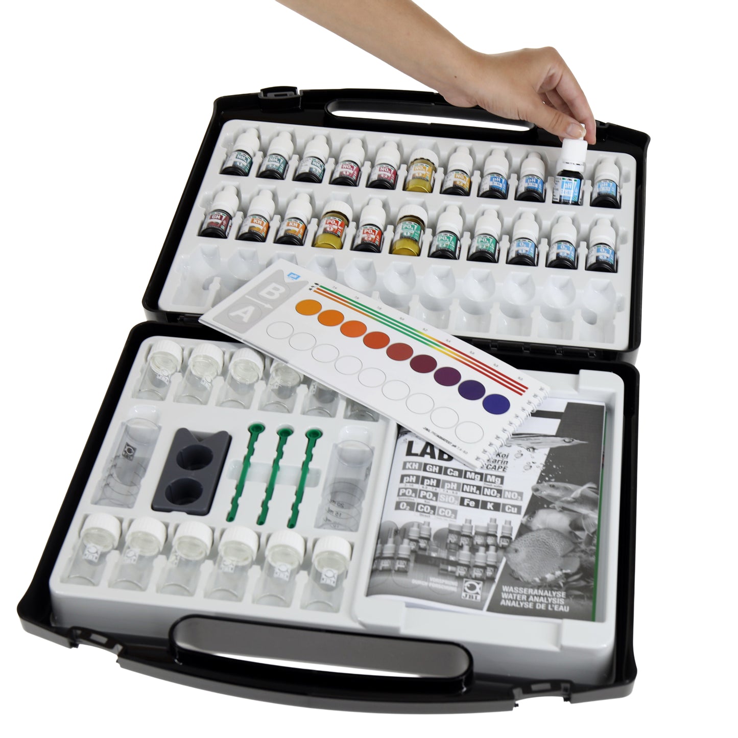 JBL ProAquaTest Lab Koi - Advanced Test Kit for Koi Ponds and Experienced Pond Enthusiasts