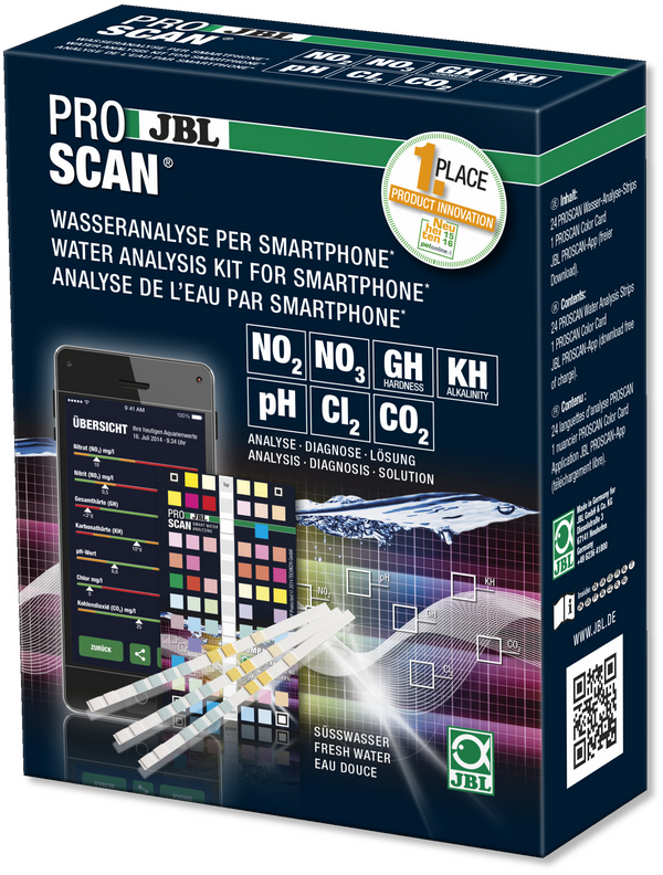 JBL ProScan – Smartphone Water Test for Pond and Aquarium