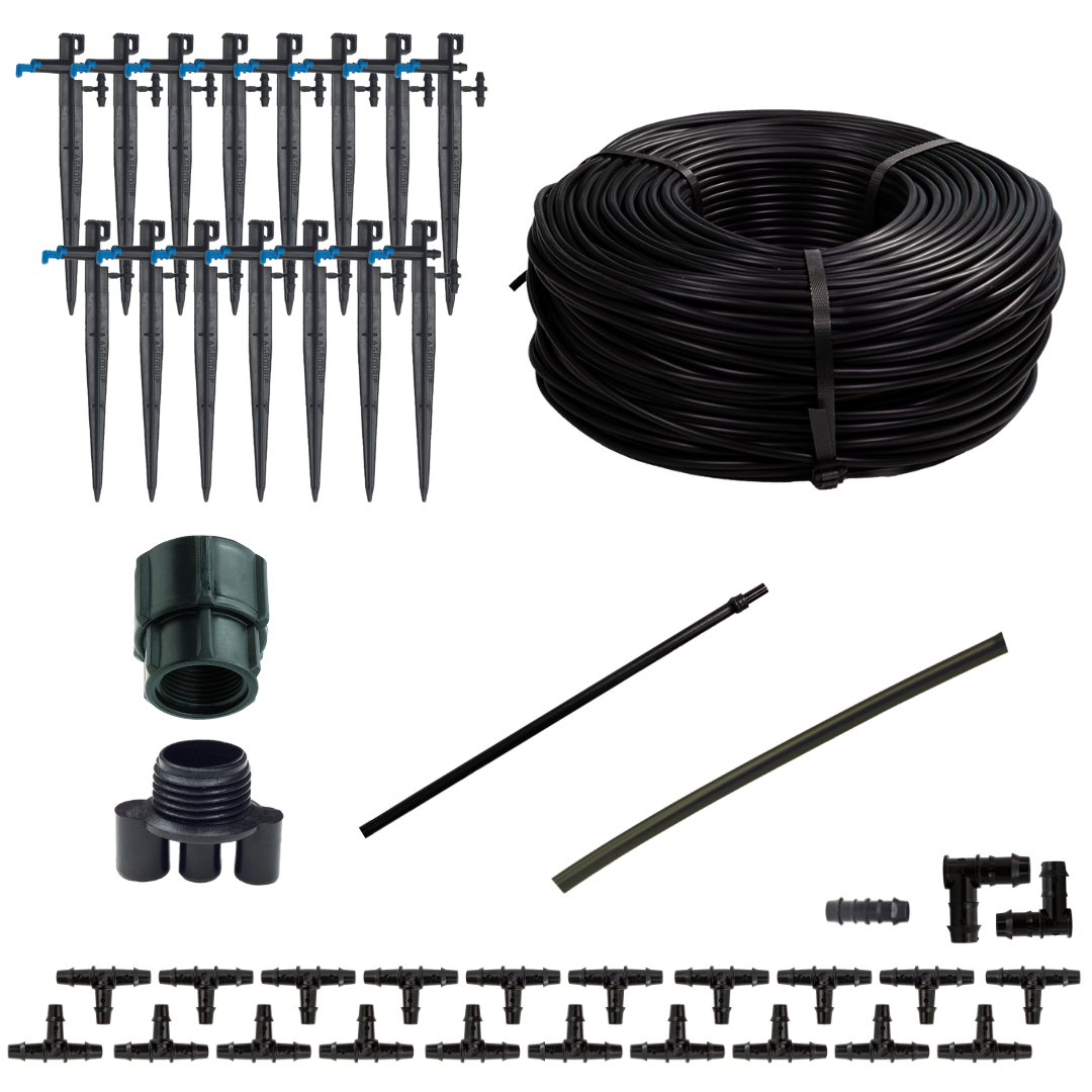 Agrodrip - Drip system set for 15 flower pots