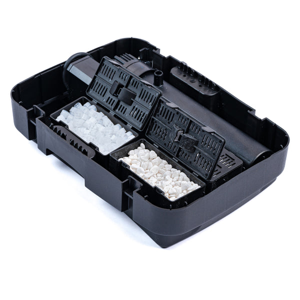 Optimal filtering thanks to multiple filter materials